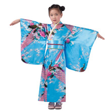 Tradiční župan, japonské dívčí dětské oblečení, oblečení pro batolata, kimono, šaty a sukně pro dívky pro 5-6 let