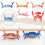 Pennenhouder met krab- en kreeftdesign (1 stuk) 2