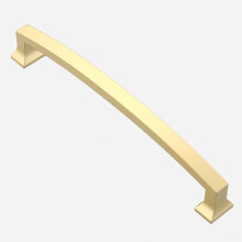 Kitchen Cabinet Handles Brushed Gold 10 Pack 160mm