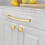 10 τεμάχια λαβών ντουλαπιών κουζίνας 6,3 ιντσών (160 χιλ.), λαβές ντουλαπιών σε 3