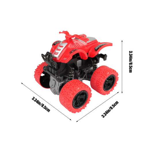 Παιχνίδια Monster Truck, Αυτοκινητάκια με Τριβή, Οχήματα Push and Go για Παιδιά, Δώρο για 1