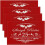 Set de 4 sets de table en lin, 30 x 45 cm 1