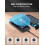 Ηλιακός φορτιστής 38800mAh, αδιάβροχος, USB-C I/O, φως LED, συμβατός με iPhone, Samsung, iPad 5
