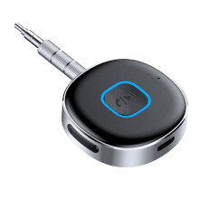 Adaptateur Mains Libres Sans Fil 5.0 pour Voiture, Émetteur-Récepteur, Audio, Auxiliaire, A2DP, Casque
