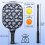Σετ κουπιών Pickleball με κουπιά από fiberglass σε σχέδια λουλουδιών, 2 μπάλες και τσάντα – 3