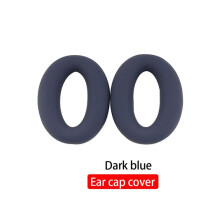 Oorkussens voor WH-XB910N Hoofdtelefoon Siliconen Beschermhoes Oorkap Hoofdbalk Reparatieonderdelen Donkerblauw