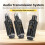 UHF Professional Microphone Wireless Converter XLR Transmitter Receiver for Dynamic Microphone Guitar Audio Mixer 8
