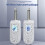 2.4G Wireless Instrument Pickup Rechargeable Transmitter Receiver for 6.35mm Audio Interface Electric Instruments White 4
