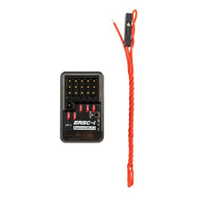 For Radiomaster ER5Ci 5CH RX Receiver 2.4GHz ELRS PWM Receiver Built in Antenna for RC FPV Car Boat Truck
