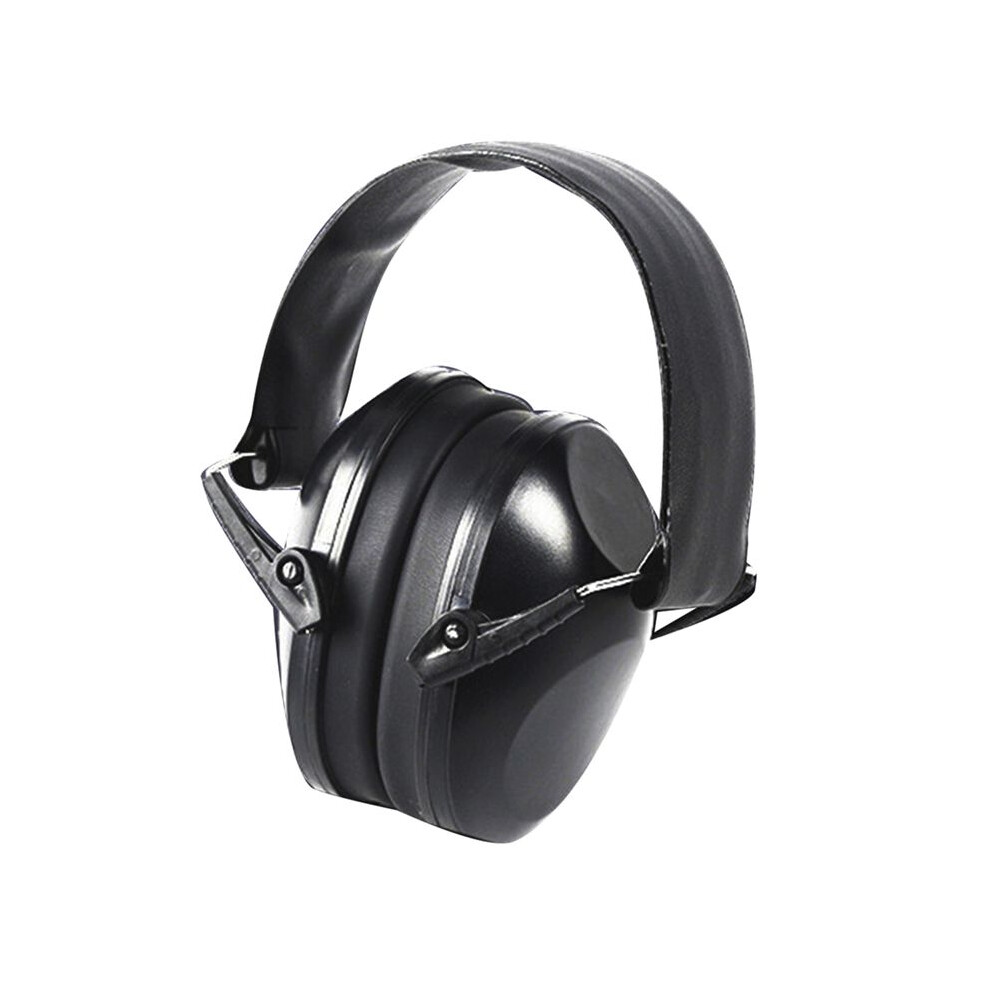 Noise-Canceling Earmuffs For Kids & Adults - Wireless, Adjustable Earmuffs For Workplace Hearing Protection Unisex Kids Black Exogio