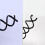 Hårspiralknold 10 stk. sort 7