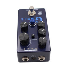 MOSKY Audio G III BLAU Lila Channel Preamp/Overdrive/Distortion Pedal Gitarren-Bass-Effektpedal & Vier Modelle mit True Bypass