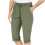 Γυναικείο παντελόνι Cargo 7/8 – Ελαφρύ Twill, με κορδόνι στη μέση, πολλαπλές τσέπες, 1