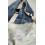 Γυναικεία τσάντα ώμου με πλεκτό φερμουάρ και πλισέ χρωματιστή ραφή, καλοκαιρινή 6