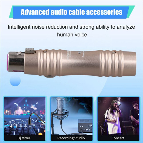 48V Dynamic Microphone Preamp Single Channel Activator Increase Omnidirectivity for Dynamic Microphone,B 2
