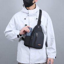 Τσάντα Crossbody για Γυναίκες Άνδρες, Μικρή τσάντα πλάτης Sling Bag στο στήθος Τσάντα Cross