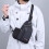Τσάντα Crossbody για Γυναίκες Άνδρες, Μικρή τσάντα πλάτης Sling Bag στο στήθος Τσάντα Cross 7