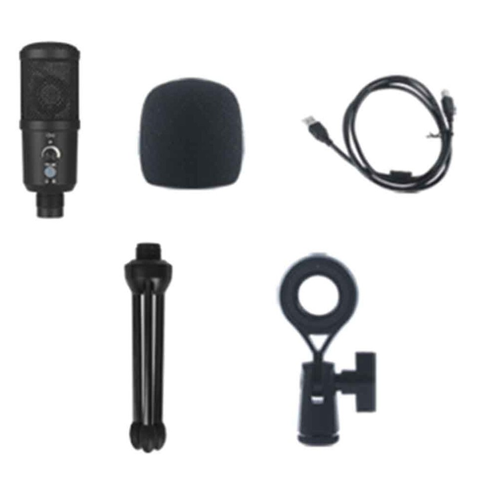Gaming Usb Microphone Noise Cancellation Condenser Mic For Pc Podcast Microphone With Boom Bracket C 4712705759416