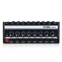 8 Canali Monitor Stereo/Mono per  Amplificatore per Cuffie Mixer A Bassissimo Rumore Amplificatore per Cuffie Distributore di Segnale