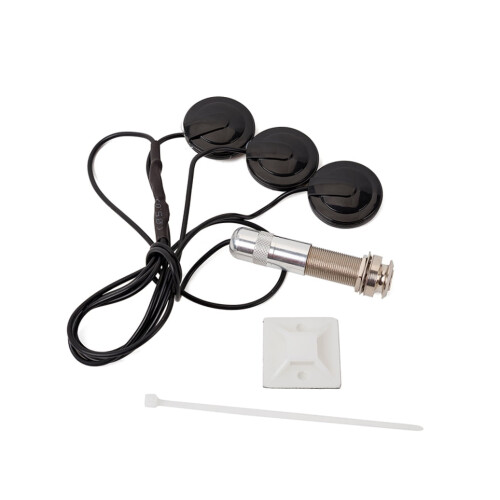 OUNONA GMB631Μαύρος μετατροπέας μαγνήτη Humbucker για βιολί, γιουκαλίλι, μαντολίνο, 2