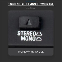 8-Channel Monitor Stereo/Mono Headphone Amplifier Ultra-Low Noise Mixer Headphone Amplifier Signal Distributor
