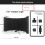 Microphone Isolation Shield Schermo per Microfono Pieghevole con Triplo Isolamento Acustico M5 In Metallo 2