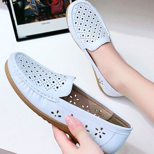 Γυναικεία slip-on φλατ παπούτσια, αναπνεύσιμα mesh loafers, γυναικεία παπούτσια, casual και 2