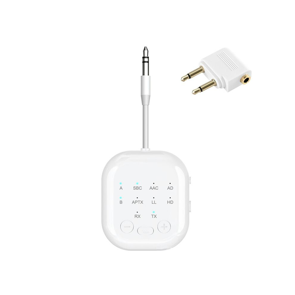 Aptx-Adaptive 5.3 Transceiver High-Definition Low Latency Wireless Audio Adapter For Airplanes/Tv/Car 4711769385081