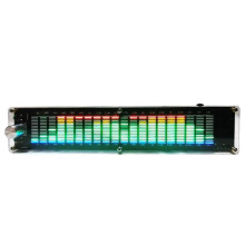LED-Audiospektrumanalysator, Musikspektrum, Dynamische Pegelanzeige für Audio-Enthusiasten
