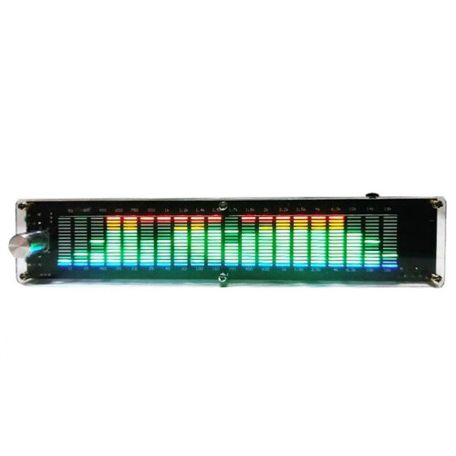 LED Audio Spectrum Analyzer Music Spectrum Dynamic Level Indicator för Ljudentusiaster
