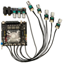ZK-DAM L1 2x220W&350W 2.1Channel BT Digital Power Amplifier Board TPA3251D2 HighPower Low Noise Audio Amplifier Module,B