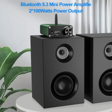 Audio Amplifier TPA3116 Stereo 2.0 Channel Class D Home Theater Amplifier 200W Power Digital Audio Amplifier