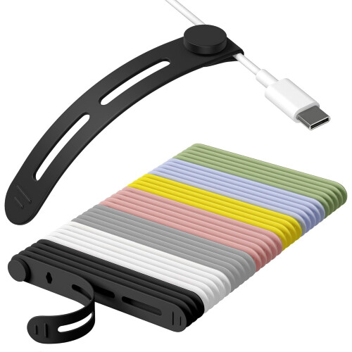 Ceangail Cábla Silicone In-athúsáidte 35pcs 8cm