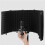 Adjustable 3 Panel Microphone Isolation Shield Foldable Studio Recording Mic Filter Mic Sponge Soundproof Shield 3