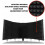 Adjustable 3 Panel Microphone Isolation Shield Foldable Studio Recording Mic Filter Mic Sponge Soundproof Shield 5