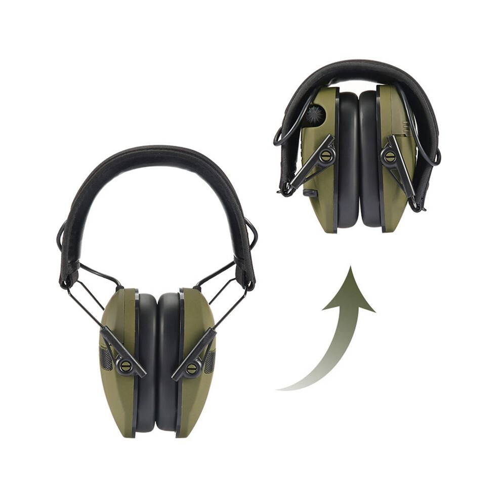 Noise Cancelling Headphones Electronic Hearing Protection Earmuffs Noise Cancelling Headphones Field Equipment Khaki 6032218151346