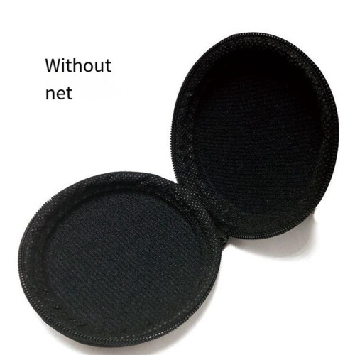 Round Earphone Bag, Neutral Zipper Bag, Earphone Storage Bag, Data Cable  Earphone Packaging Box A 1