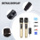 Wireless One-to-Two Home Microphone 6.35 Interface Professional Handheld Microphone for KTV Performance Stage Gold 5