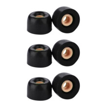 3 Paires de Bouchons D'Oreille Isolants et Réducteurs de Bruit en Mousse à Mémoire de Forme pour Casque  pour  WF-1000XM4 Noir-S
