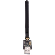 1pcs Crazyradio PA - Long Range 2.4Ghz USB Radio Dongle with Antenna Based the NRF24LU1+ 1km Range LOS