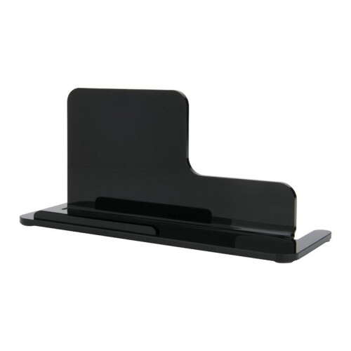 Universal Mobile Phone Desktop Holder Base Acrylic Headset Desktop Base for TWS Wireless  Headset Black
