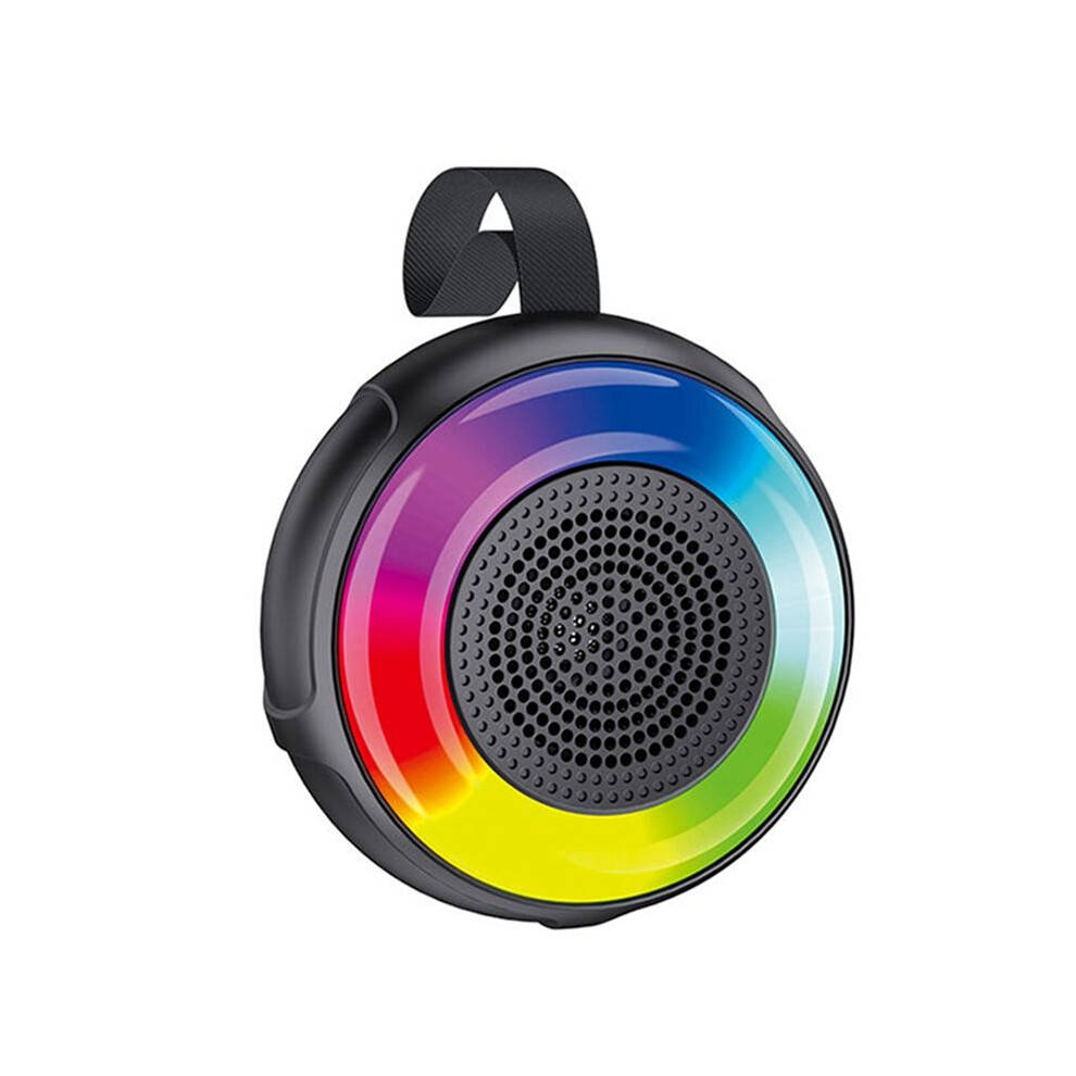 Wireless Speaker Portable Rgb Colorful Subwoofer Surround Sound Speaker For Pc Phone Tv Tf Card 4712121589710