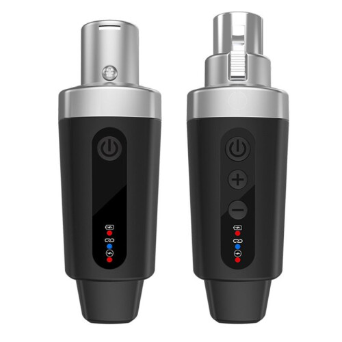 New XLR Adapter System Wireless Microphone Transmitter Receiver for Dynamic Microphone Guitar Audio Mixer PA System
