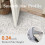Χαλί Gray3x10Runner – Πλένεται στο πλυντήριο, Αντιολισθητικό, Vintage, Φθαρμένο, Συμβατό με 5