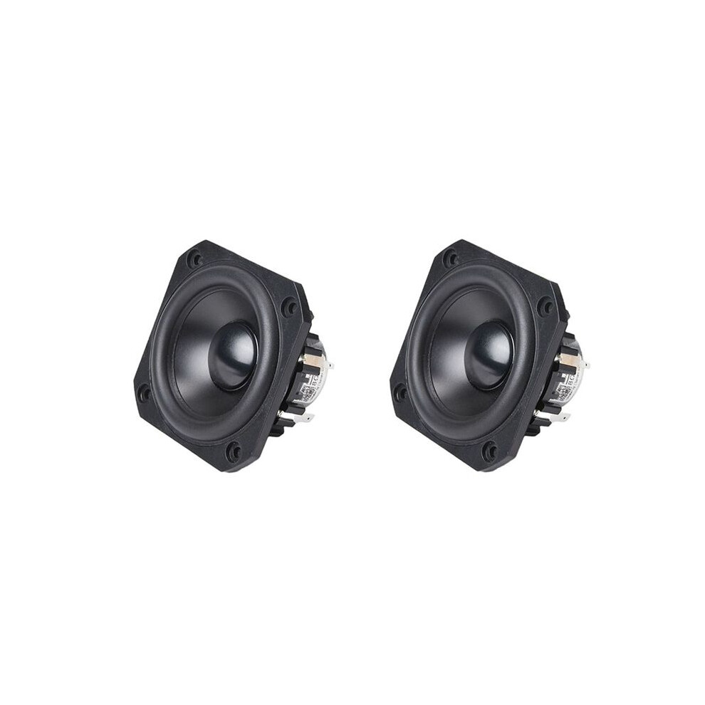 2Pcs Speakers, 8 Ohm 25W Rectangular High Fidelity Speakers, Audio For Home Theater 6131180454223