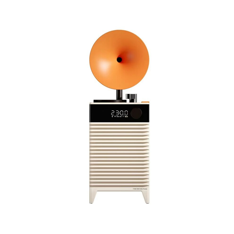 Cx-202 Retro Speakers Wireless Outdoor Bass Subwoofer Led Clock Sound Handsfree Call Music Box Tf Aux Player B 4713634489900
