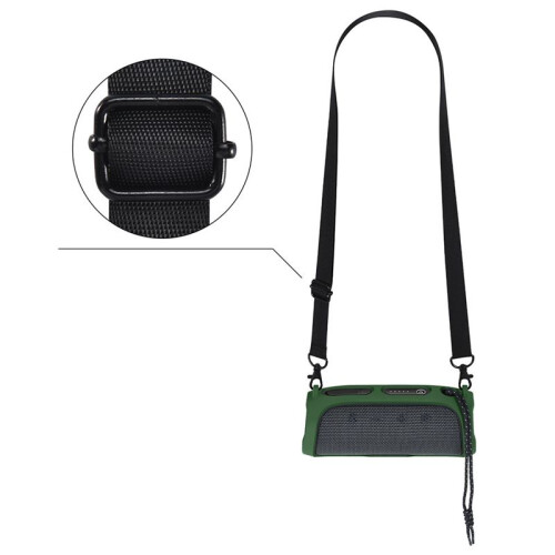 Silicone Cover Case Waterproof Protective Cover Anti Drop+Shoulder Strap for  FLIP ESSENTIAL 2 Wireless Speaker A 2