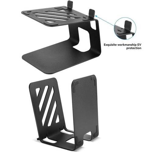 Desktop Speaker Stands Metal Speaker Stands with Vibration Absorption for Small and Medium Speaker 2