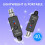 A11 Wireless Microphone Transmitter Receiver 2.4Ghz, XLR Microphone Wireless System, Wireless Mic Adapter for Audio Mi 6