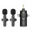 3 In1 Wireless Lavalier Microphone for Interviews Video Podcast for /for /Android/Smartphone/Camera/Computer 1